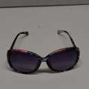 FIMILU Sunglasses for Women Trendy Polarized Sunglasses Oversized Big Sun Glasses Ladies Shades UV Protection (A0 Floral Frame/Polarized Gradient Grey Lens)