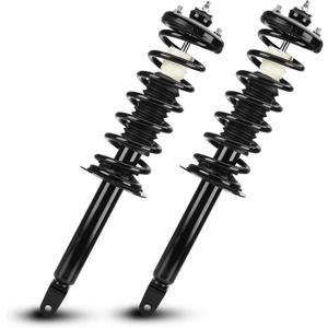 Rear Complete Strut Assembly Shock Absorber Fit for Honda Accord 2008 2009 2010 2011 2012 with Coil Spring, 172563, 2PCS (Rear Left and Right)