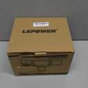 LEPOWER Battery Powered LED Flood Light Outdoor,1500LM Motion Sensor Security Lights, IP65 Waterproof,Wireless Flood Light Battery Operated,3 Head Motion Detector Light for Garage,Yard,Porch(Black)