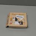 Block Puzzle, Plastic Cube Puzzle with Storage Tray Hidden Geometric Shape Pattern Jigsaw 3D Logic Thinking Training Desktop Game Montessori Toys for Ages 3 to 12 Years