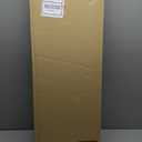 Furinno WRIGHT Book Shelf, 3-Tier Modern Bookshelf, Bookcase with Closed Back, 11.6" x 24.5" x 35.3", for Living Room, Bedroom, Home Office, Soft White