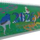 2026 Funny Desk Calendar(12 Month) - Ideal Funny Christmas Gag Gifts & White Elephant Party Gift