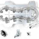 Samsung Dryer Heating Element Kit - Thermal Fuse & Thermostat Replacement (Dryer Repair Valuepack (4 pcs))