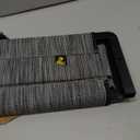 Veehoo Cooling Outdoor Dog Bed, Heavy Duty Elevated Pet Bed with Washable & Breathable Teslin Mesh, Non-Slip Silicon Feet, Dog Cot Bed with Support Hem, 41" x 27", Black Silver, CWC2433