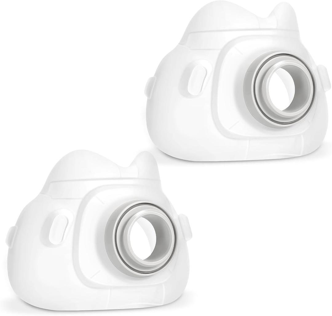 Timok Silicone Cushion for AirFit F40 Full Face Mask(2 Packs), Reliable Seal & Comfortable Fit with Original F40 Frame(M)