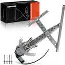 A-Premium Front Left Power Window Regulator with Motor Compatible with Ford F-150 1999-2003 F-150 Heritage 2004 F-250 1999 Front Driver Side, Extended Cab(Super Cab)/Standard Cab(Regular Cab)