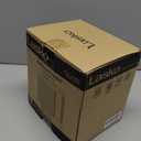 Lasko Portable Electric Ceramic Space Heater with ALCI Plug for Bathroom Use, 2 Heat Settings and Simple Heat Button, 8 Inches, White, 1500W, CD08200