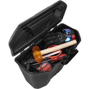 KEMIMOTO Removable Storage Bins, Driver & Passenger Under Seat Storage Box, Compatible with 2016-2025 Can-Am Defender & Defender MAX HD5 HD7 HD8 HD9 HD10, OEM Replace 715003314