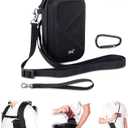 JJC Hard Camera Case Bag for Olympus Tough TG-7 TG-6 TG-5 Ricoh GR III GR IIIx HDF Sony ZV-1 II RX100VII RX100VI Canon G7X & More, Compact Travel Case with Belt Loop, Adjustable Strap & Carabiner