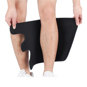 Calf Support Brace 2 PACK Adjustable Shin Splint Compression Wrap Sleeve for Pain Relief, Hiking, Training, Men Women XXXL
