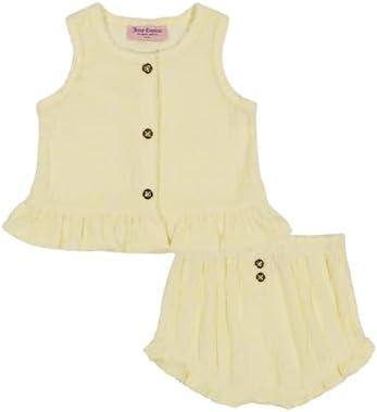 Juicy Couture Baby Girls 2pc Short Set 3/6M