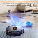 ZCWA Robot Vacuum and Mop Combo, 10000Pa Max Suction, Robotic Vacuum with LiDAR Navigation Smart Mapping, 90 Day Self-Emptying, 160 Min Runtime, 3.5L Dust Bin, Ideal for Hard Floor