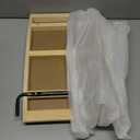 Pecute Cat Window Perch Sisal Scratcher 2 in 1, Cat Hammock for Window Seat with Solid Wood Frame, Iron Bracket, and Heavy Duty Suction Cups, Cat Perch Holds Cats Up to 30lbs