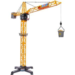 Dickie Toys 40" Giant Crane Playset , Yellow