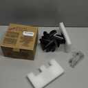 HIDALIFE Wood Stove Fan, Fireplace Heat Powered Fan with Bracket Compatible for Buddy Heater,Thermal Stove Blower for Gas Pellet Wood Burner-6 Blades