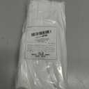 ALYVIA SPRING Long Fabric Shower Curtain Liner Waterproof - 72" x 74", Soft & Lightweight Longer Shower Curtain with Magnets, Machine Washable - 72x74, White