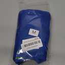 Soft Dog Cone Collar Alternative - Adjustable Comfy Cones for Large/Medium/Small Dogs to Stop Licking After Surgery, Comfortable Fabric Elizabethan Collars, Head Cone of Shame for Neuter Recovery - M (Green-Blue)