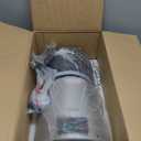 VEVOR 1.1 Gal Water Distiller, 0.3 Gal/H, Distilled Water Maker Machine 750W 0-99H Timing Set Temp Display, 304 Stainless Steel Countertop Distiller Glass Carafe Cleaning Powder 3 Carbon Packs, Silver