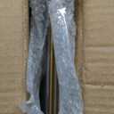 3 Pack Acrylic Sign Holder 8.5 x 11 Inch Gold, Double Sided Clear Display Stand for Wedding Table Numbers, Menu Holder, Picture Frame, Crystal Plastic Sign Holder for Office, Restaurant, Party