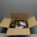 Modern Flush Mount Ceiling Light, 3-Light Black Gold Hallway Light Fixtures Ceiling Mount, Industrial Close to Ceiling Light with Metal Hexagon Cage Ceiling Lamp for Kitchen, Bedroom, Bathroom