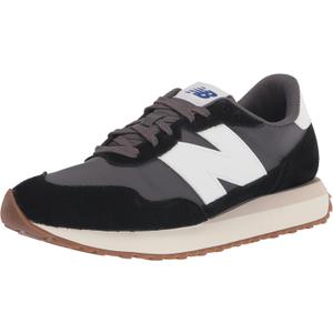 New Balance Men's 237 V1 Sneaker, Black/Magnet/Gum, 8.5