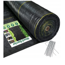 4ft x300ft Black Weed Barrier Landscape Premium Fabric-Heavy Duty Woven Ground Cloth with Superior Permeability Weed Control Convenient Design