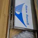 4-Shelf Shelving Units on Wheels Stainless Steel Kitchen Cart Microwave Stand - Bathroom Garage Storage Shelves 24 Inches Wide