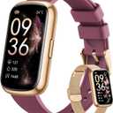 Health Fitness Tracker for Women Men: 24H Heart Rate Monitor Activity Trackers Blood Oxygen Sleep Step Calorie Tracking 5ATM Fitness Smart Watches for Woman Compatible with iPhone Android Gold-Gold (1.47)