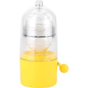 Milltrip Manual Egg Shakers in Shell Egg Scrambler Egg Spinner, Egg Scrambler, Silicone Shaker Whisk Hand Powered Golden Egg Maker, with Pulling Rope Eggs Cooking Tool Mixer