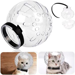 Cat Muzzle Anti Bite Breathable Grooming Mask Muzzles for Bitting Bath Beauty Travel Tool Kat Grooming Supplies Cat Accessories, Size: M