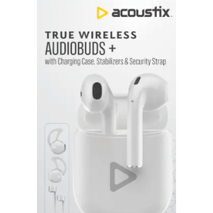 Acoustix™ True Wireless Earbuds - White