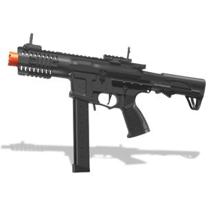 EMERBU Pro-Grade Gel Splatter Ball Blaster ARP9 Upgraded by EMERBU - Metal and Nylon Body - 11.1V High Power - Metal Gearset - High Speed Motor - for Ages 15+ Adults (Black)