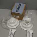 Plumbing Vent Kit with Screen, 2 Pack, Camper Vent Cap Replacement, RV Sewer Vent Cap, White
