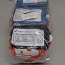Pet disposable dog diaper jeans style puppy female dog diapers（3 pack，24 pcs）S
