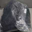 Dogs Bed for Small Dogs, Anti-Anxiety Washable Round Bed (Dark Grey, 24.0" L x 24.0" W x 8.0" Th)