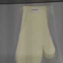 Silicone Oven Mitt Set 7"x14", Extra Long Oven Mitts Heat Resistant Non-Slip Quilted Liner Kitch Oven Gloves for BBQ, Baking, Cooking, Beige