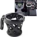 Motorcycle Handlebar Holder Cup Holder Drink Holder for Honda Goldwing GL1800 F6B 2001-2023 Retention Bottle Holder (Black)