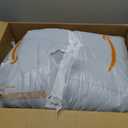 Bedsure Twin XL Comforter Set - 5 Pieces Reversible Navy Bedding, Twin XL Size Bed Set for All Seasons, Bed in a Bag with Down Alternative Comforter, Sheets, Pillowcase & Sham