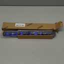 WORKPRO Magnetic Socket Organizer, 1/2-Inch Drive Aluminum Alloy Socket Rail, Heavy Duty Socket Holder, Socket Rack Kit 1/2-Inch x 10 Clips (Blue)