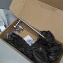 Brushed Silver 8-Piece Bathroom Hardware Set Stainless Steel, 24in and 16in Towel Bars Set Wall Mounted Bathroom Accessories