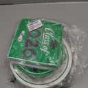 Graduation Decorations 2026, 200 Pcs Class of 2026 Graduation Party Supplies Kit with Paper Plates, Luncheon and Cocktail Napkins, Congrats Grad Decorations for 50 Guests (Green)