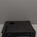 BUYIFY Portable Foldable Laptop Desk for Bed and Couch, Adjustable Lap Desk with Cup Holder and Phone Holder, Ideal for Working, Reading, Writing, and Breakfast (Black)