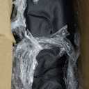 Heavy Duty Folding Chair 500LB Capacity, Oversized Camping Chairs with Cup Holder, Cooler Bag & Storage Pouch, Double-Layer Fabric, Outdoor Chairs for Sports, Lawn Chairs (2, Black Grey, Oversized)