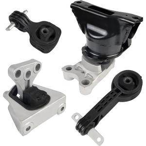 4pcs Engine Motor & Transmission Mount Set Compatible with Honda Civic 2006-2010 1.8L Automatic Transmission Replace for OE A4530 A4534 A4543 A4546