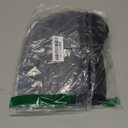 BORIFLORS Women's Sexy Ruched Bodycon Midi Dresses Square Neck Sleeveless Ruffle Hem Club Party Tank Dress Black XS