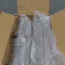 spospo Stackable Water Bottle Organizer, Large Compartment Water Bottle Holder, 4 Tier Clear Water Bottle Organizer for Cabinet, Bottle Rack for Kitchen Organization and Storage  Hold 16 Bottles