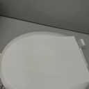 Round Toilet Seat Slow Close, Easy to Install & Clean, Soft Close Toilet Seat, Detachable Seat for Longtime Usage, White