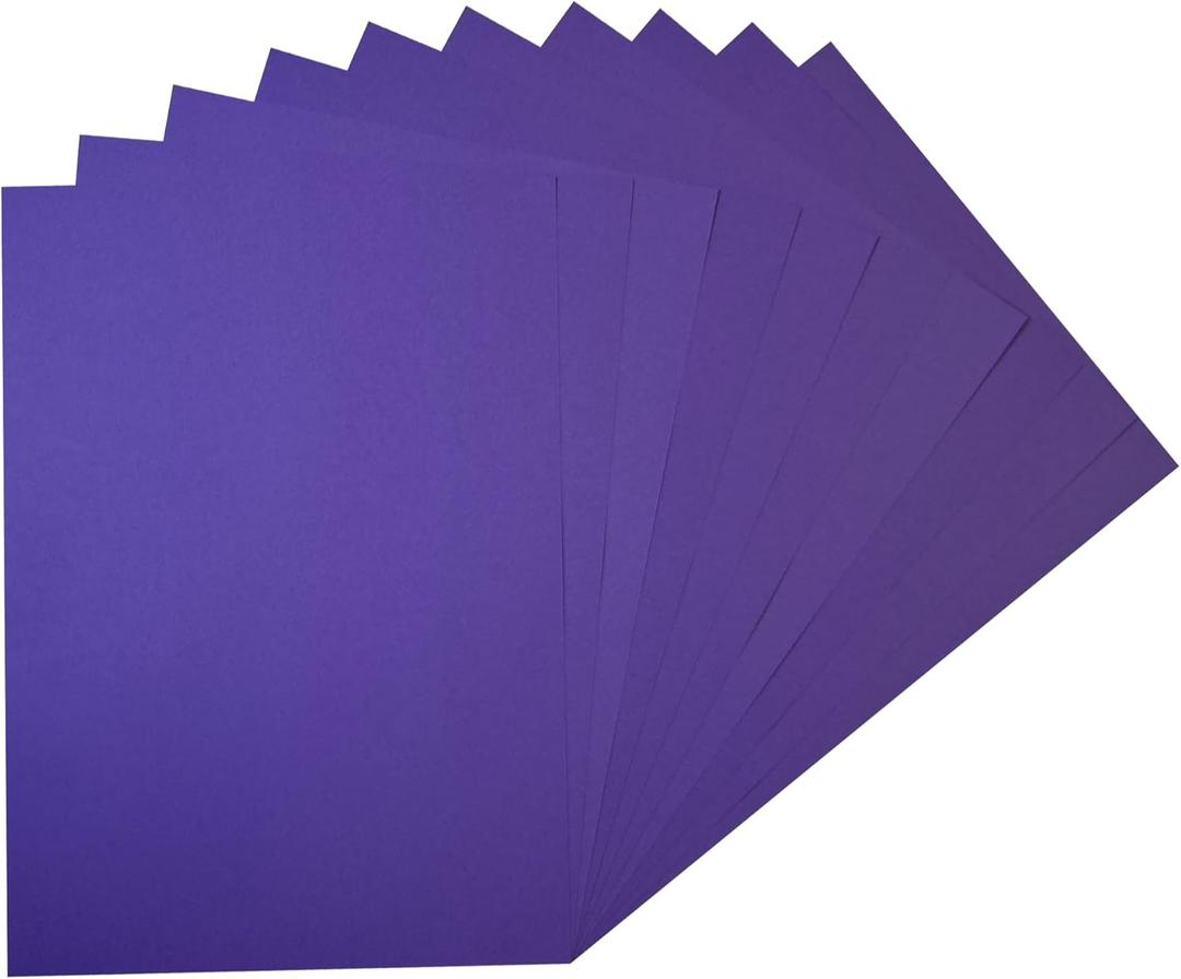 Pack of 500 A4 Violet Purple Coloured Paper 75gsm Sheets