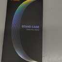 TORRAS Upgraded 360 Spin Magnetic Stand for iPhone 16 Pro Case, Fit for MagSafe, Built-in Kickstand & Ring Holder, Mil-Grade Protective Soft Edge Translucent Case for iPhone 16 Pro, Black 6.3''