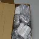 Large Christmas Tree Topper Bow 12.6 X 118 inch Lighted up Christmas Bow with 4 X 3 Yards Ribbon Streamers for Xmas Christmas Tree Decor(White Silver)